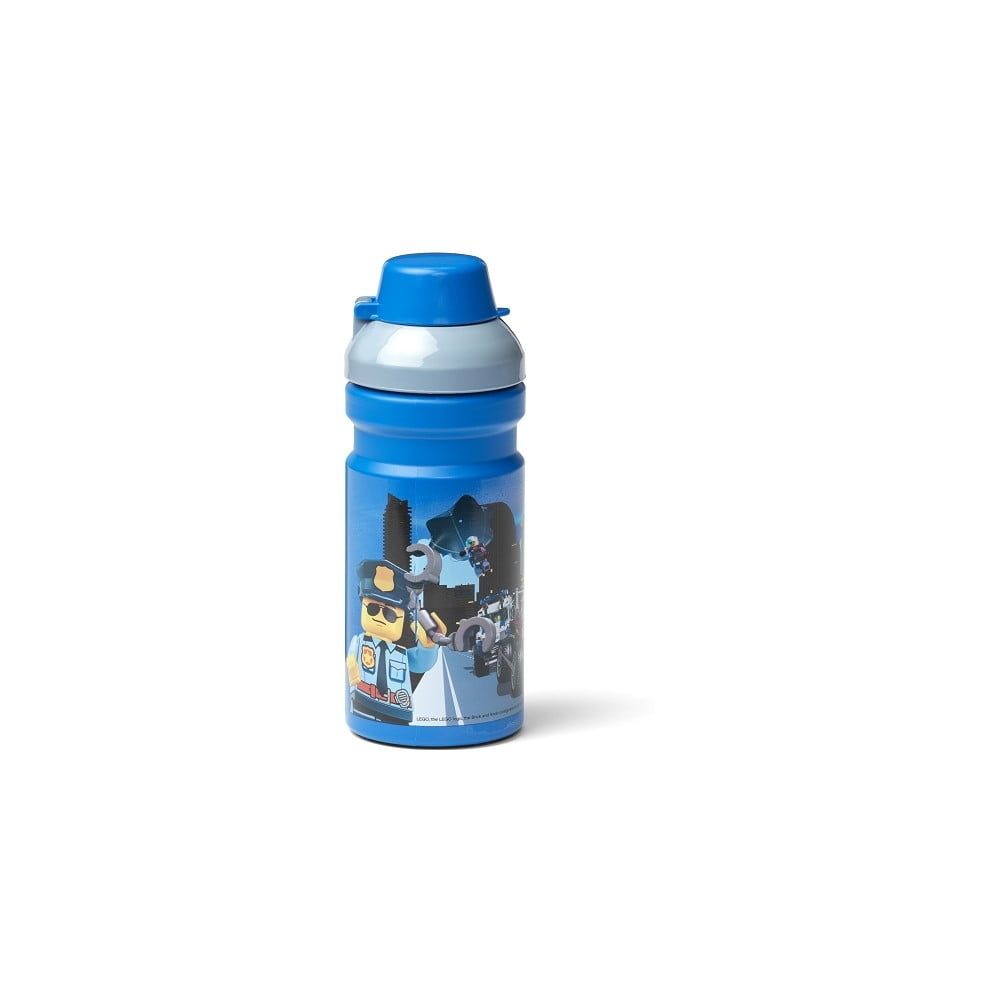 Dětská modrá láhev na vodu LEGO® City, 390 ml - Bonami.cz