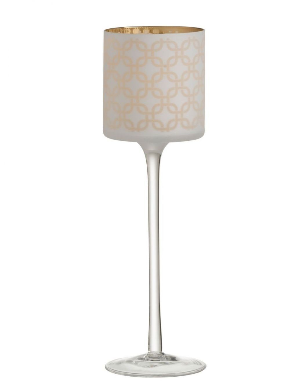 Bílá LED stolní lampa s kovovým stínidlem (výška 36,5 cm) Viletto – Fischer & Honsel - Bonami.cz