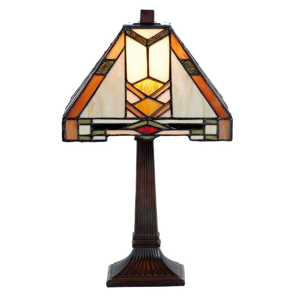 Stolní lampa Tiffany Arrow - 22*22*38 cm 1x E14 / Max 40W Clayre & Eef - LaHome - vintage dekorace