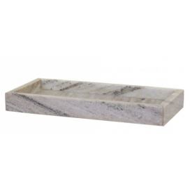 Latté mramorový podnos Morlaix marble - 30*14*4cm   Chic Antique