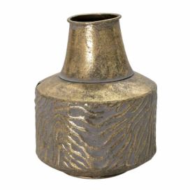 Zlatá antik dekorační váza Holly - Ø 15*21 cm Clayre & Eef