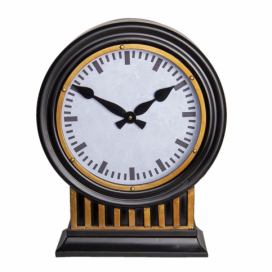 Kulaté stolní hodiny Clock - 37*13*45 cm Clayre & Eef