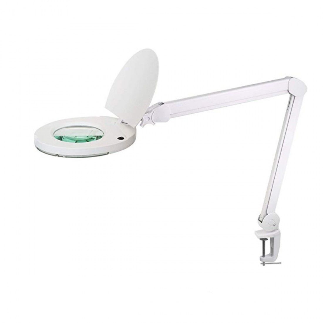 Stolní kancelářská lampa LED s lupou a se svorkou CLOSE - 5333 B LC - Perenz - A-LIGHT s.r.o.