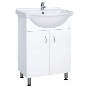 Koupelnová skříňka s umyvadlem Multi Pro 52x41,2 cm bílá PRO50NOVA - Favi.cz