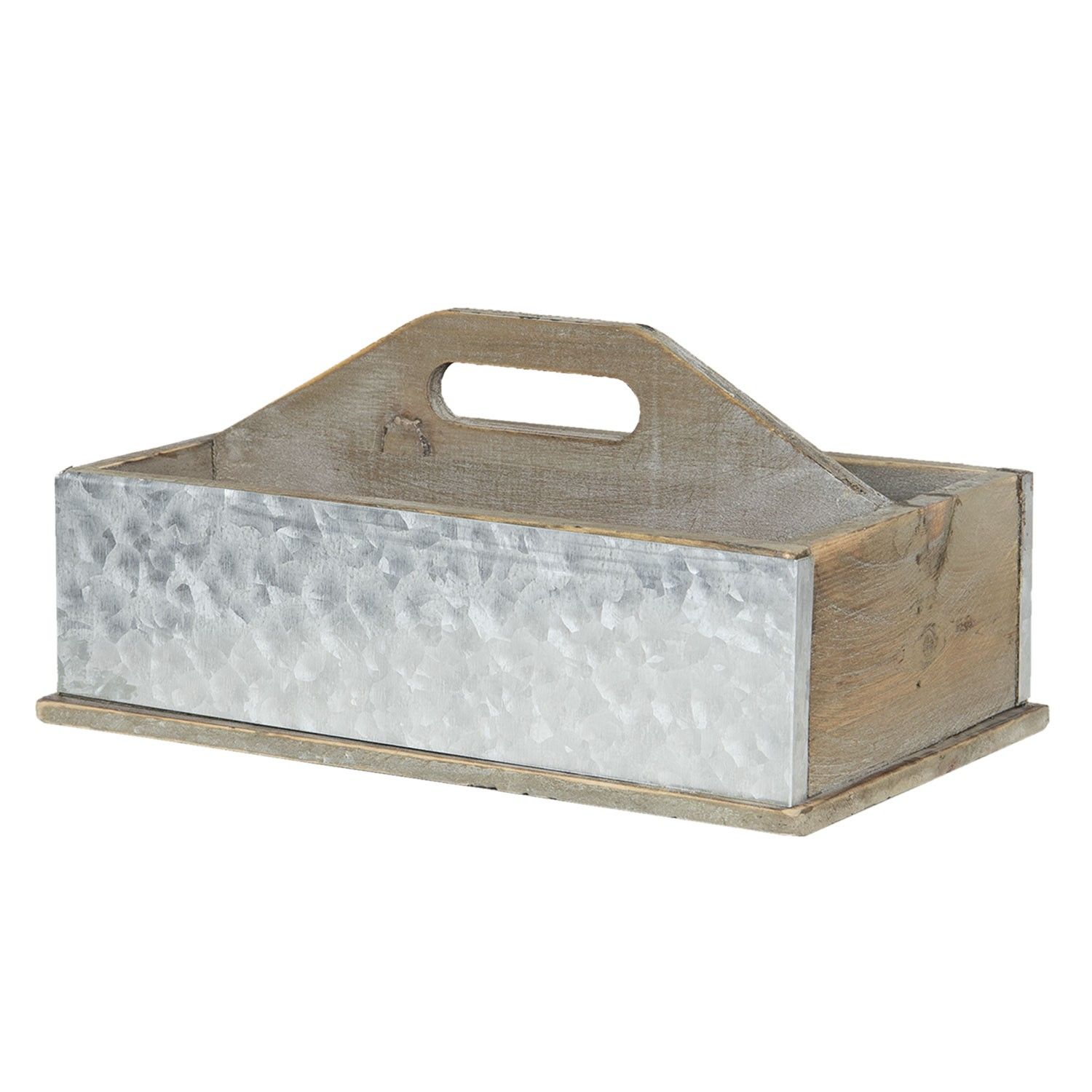 Dřevěný dekorační box - 28*13*18 cm Clayre & Eef - LaHome - vintage dekorace