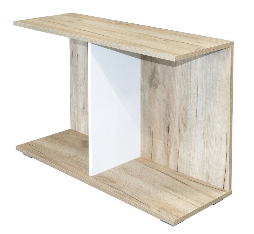 Casarredo Konferenční stolek LAIT dub kraft šedý/bílá - ATAN Nábytek