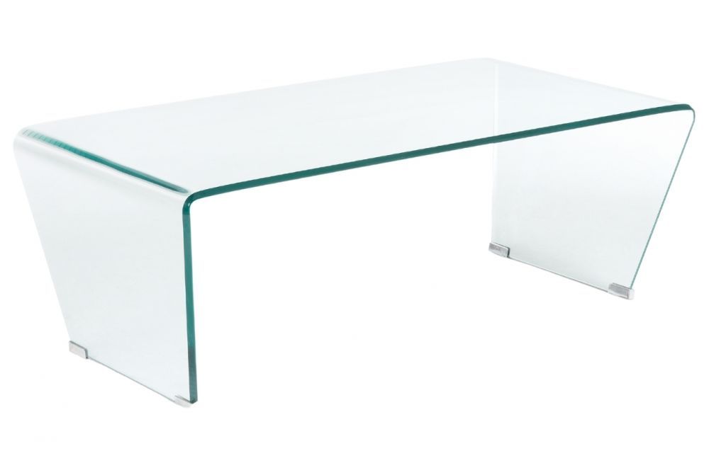 Skleněný konferenční stolek Kave Home Burano 120 x 60 cm - Designovynabytek.cz
