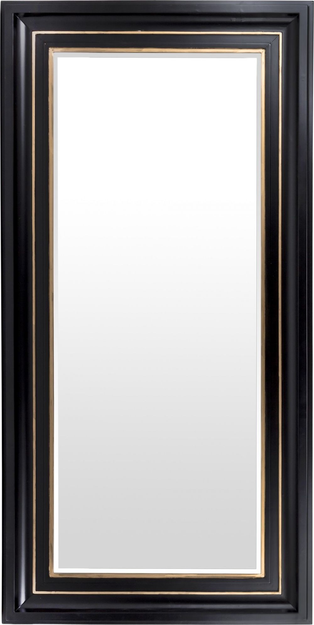 Dřevěné zrcadlo černé 138634 Mdum - M DUM.cz