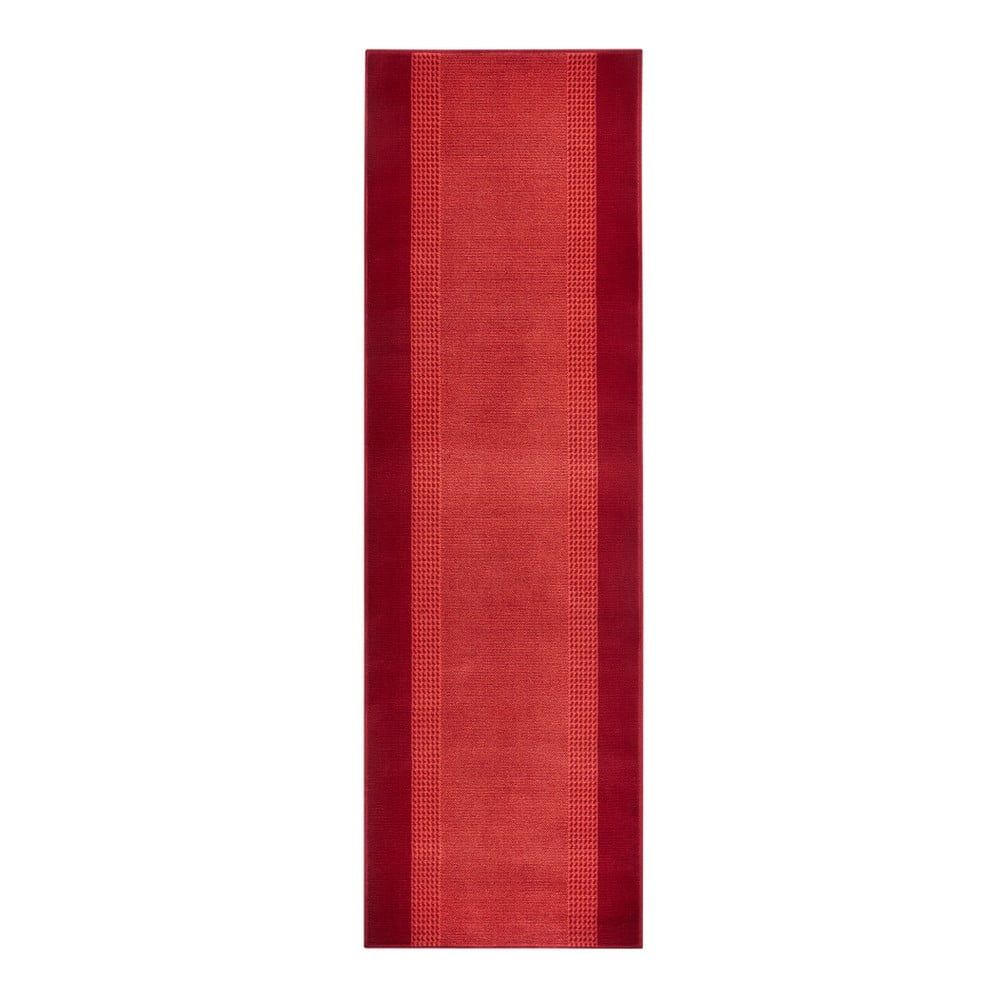 Červený běhoun Hanse Home Basic, 80 x 250 cm - Bonami.cz