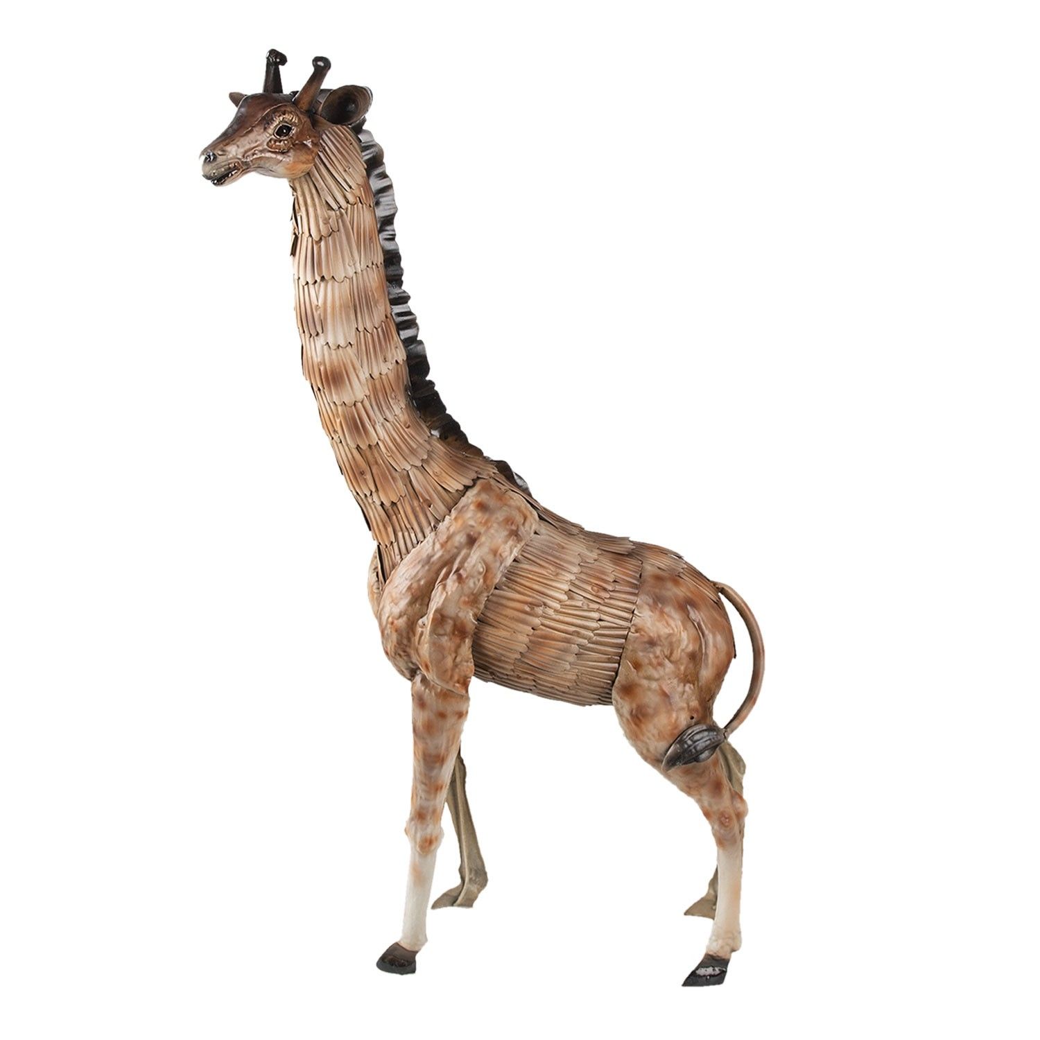 Dekorativní soška žirafy - 37*14*59 cm Clayre & Eef - LaHome - vintage dekorace