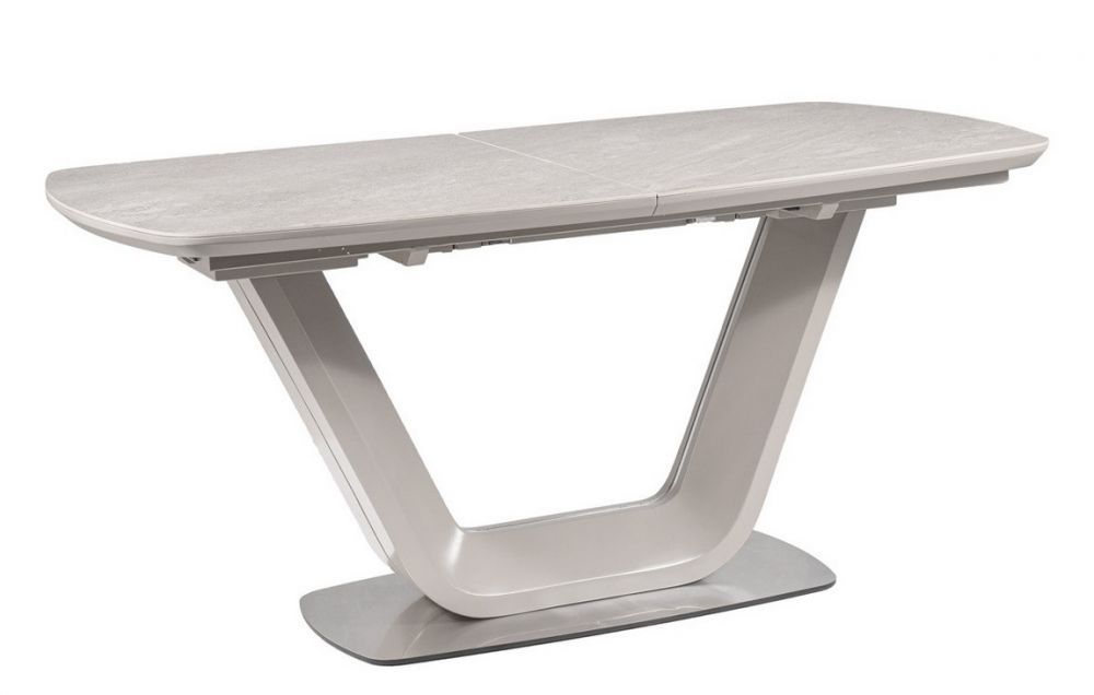 Casarredo Jídelní stůl rozkládací 160x90 ARMANI - ceramic šedá - ATAN Nábytek