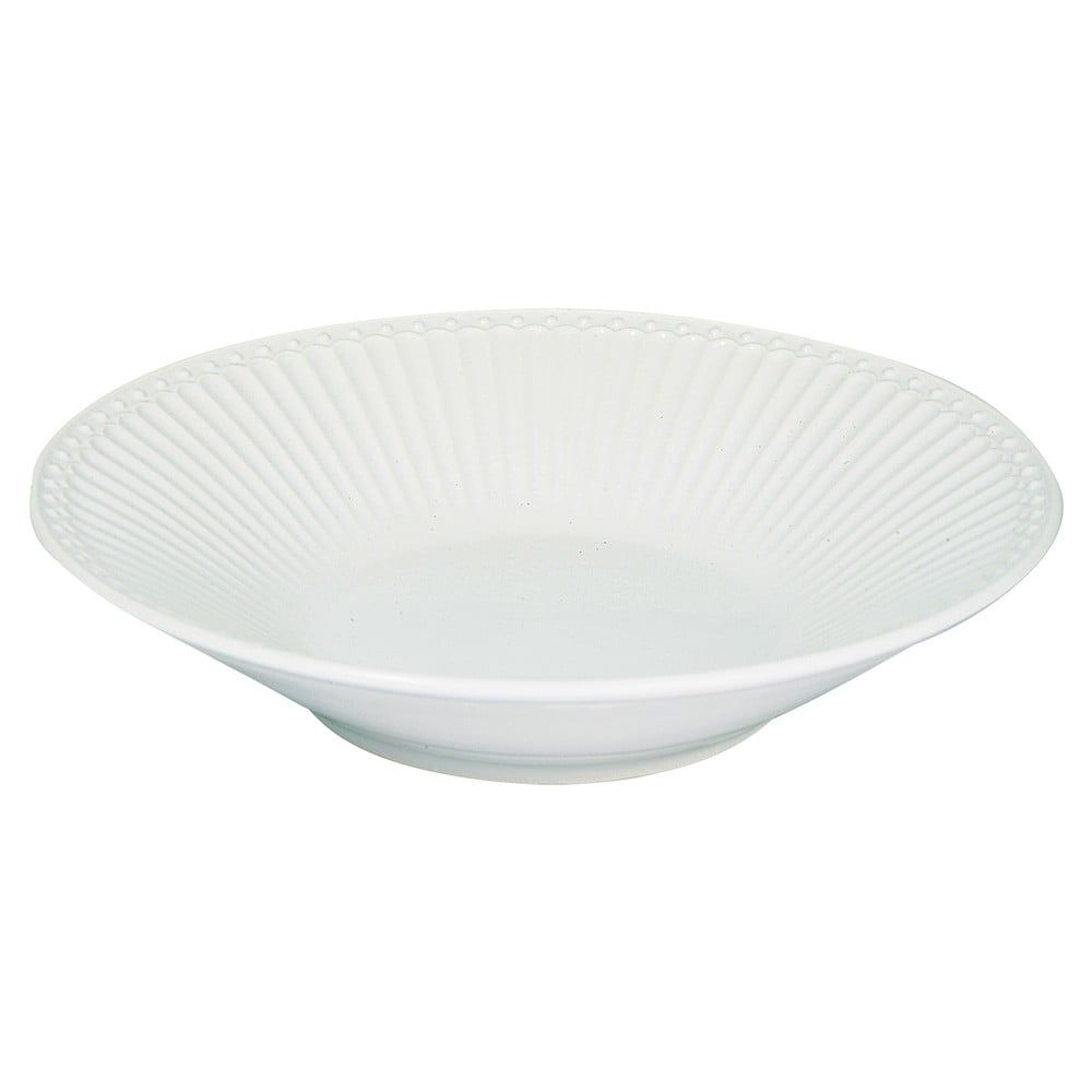 Bílý hluboký  porcelánový talíř ø 23 cm Alice – Green Gate - Bonami.cz