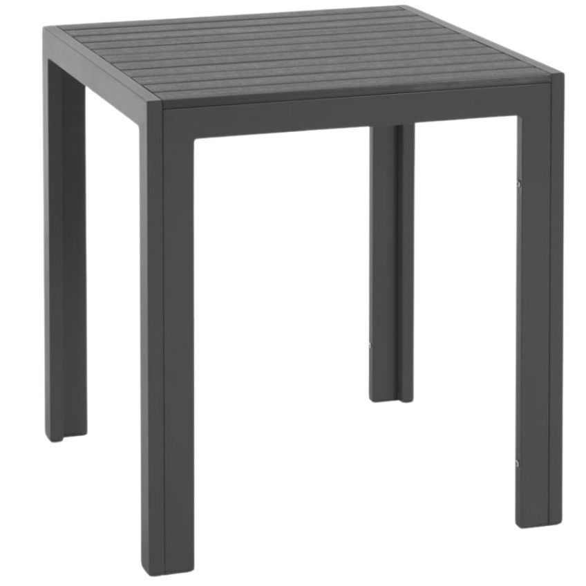 Černý kovový zahradní stůl Kave Home Sirley 70 x 70 cm - Designovynabytek.cz