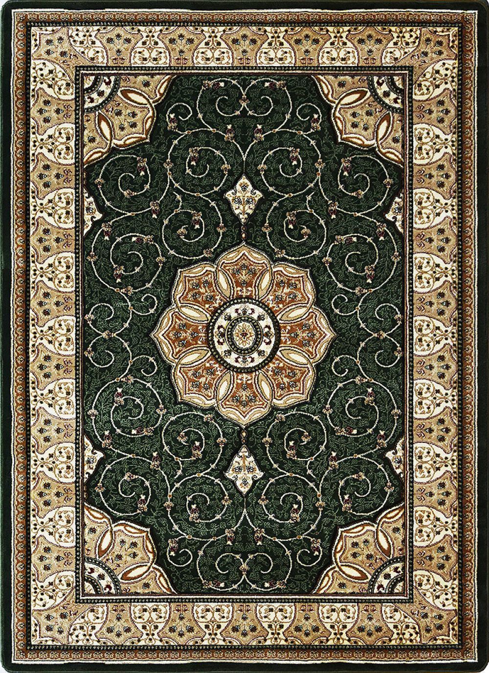 Berfin Dywany Kusový koberec Adora 5792 Y (Green) Rozměry koberců: 280x370 Mdum - M DUM.cz