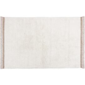 Lorena Canals koberce Vlněný koberec Steppe - Sheep White Rozměry koberců: 80x140 Mdum