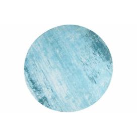 Moebel Living Modro béžový bavlněný koberec Charlize 150 cm