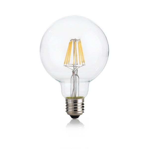Ideal Lux 188966 LED žárovka 1x8W | E27 | 680lm | 3000K - stmívatelná, čirá - Svítidla FEIM