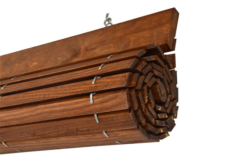 Vingo Dřevěná roleta na pergolu - třešeň II. Šířka rolety: 90 cm, Rozvin rolety: 150 cm - Vingo