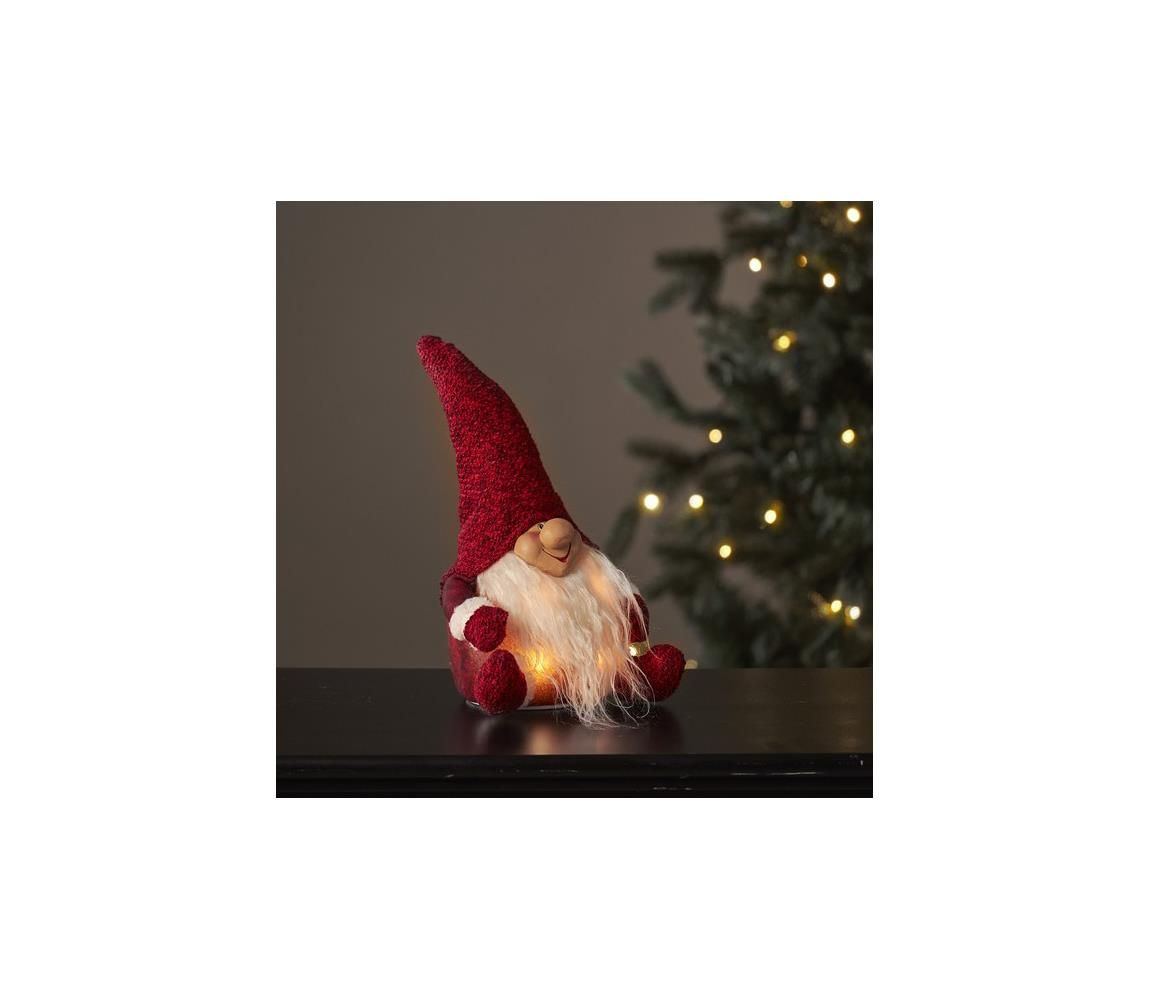 Eglo Eglo 411471 - LED Vánoční dekorace JOYLIGHT 4xLED/0,06W/3xAA červená  -  Svět-svítidel.cz