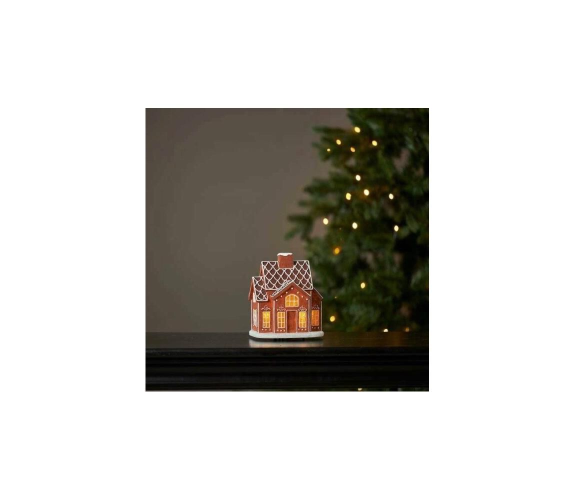 Eglo Eglo 411476 - LED Vánoční dekorace GINGERVILLE 2xLED/0,06W/3xAAA  -  Svět-svítidel.cz