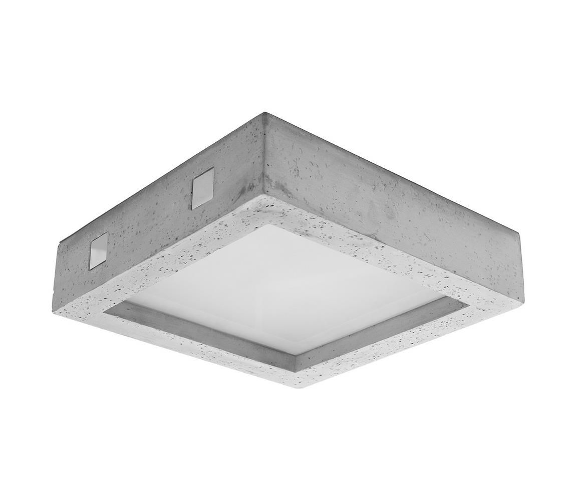   SL.0995 - LED Stropní svítidlo RIZA LED/18W/230V beton  -  Svět-svítidel.cz