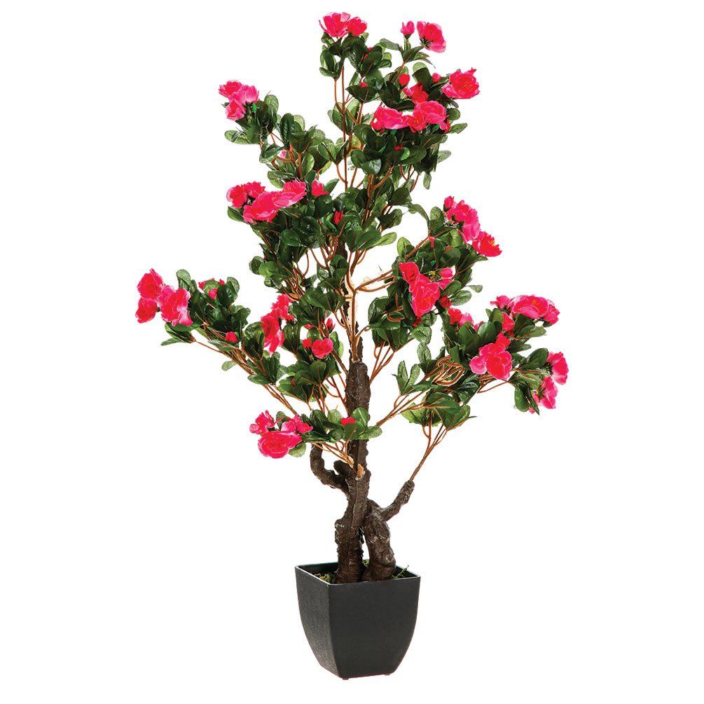 Atmosphera Umělá rostlina AZALIA, růžová barva, 81 cm - EMAKO.CZ s.r.o.