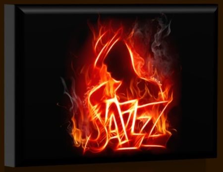 LED obraz Jazz 45x30 cm - LEDobrazy.cz