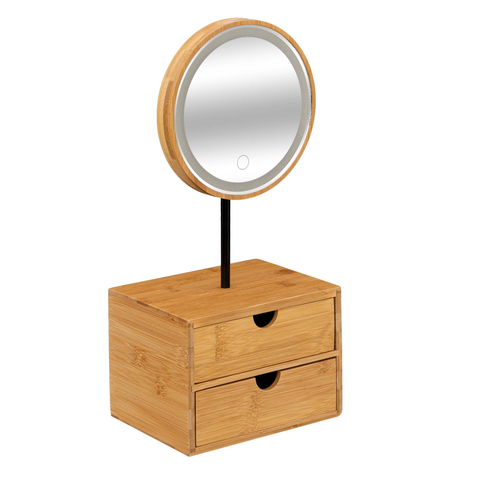 5five Simply Smart Organizér se zrcadlem, bambusový - EMAKO.CZ s.r.o.