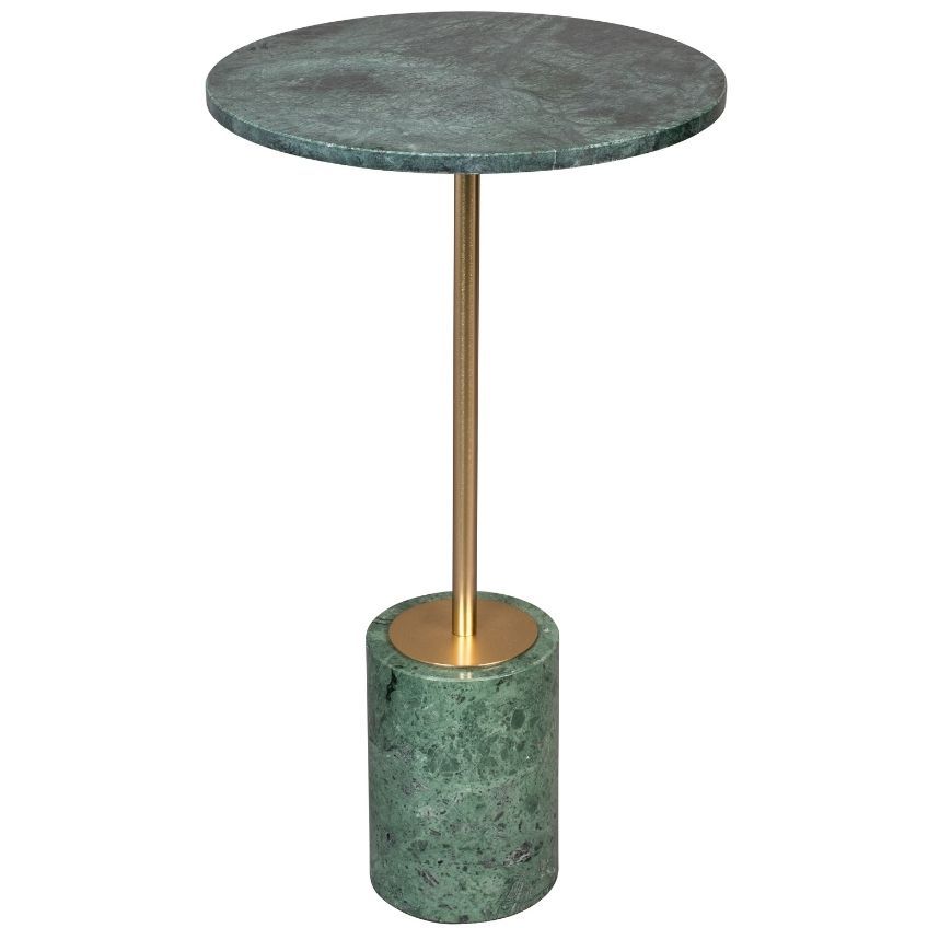 Zelený mramorový odkládací stolek DUTCHBONE Gunnar 37,5 cm - DESIGNPROPAGANDA