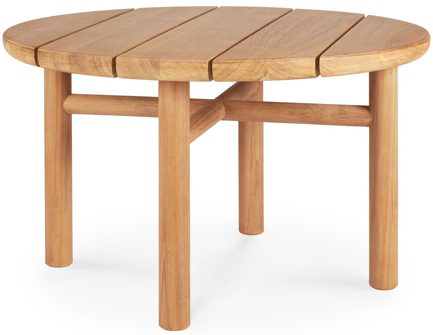 Ethnicraft designové zahradní stoly Teak Quatro Outdoor Side Table - DESIGNPROPAGANDA