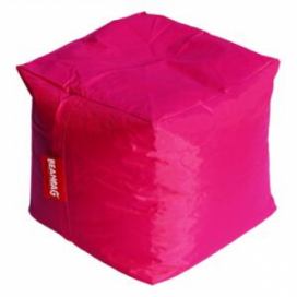 Sedací vak cube pink