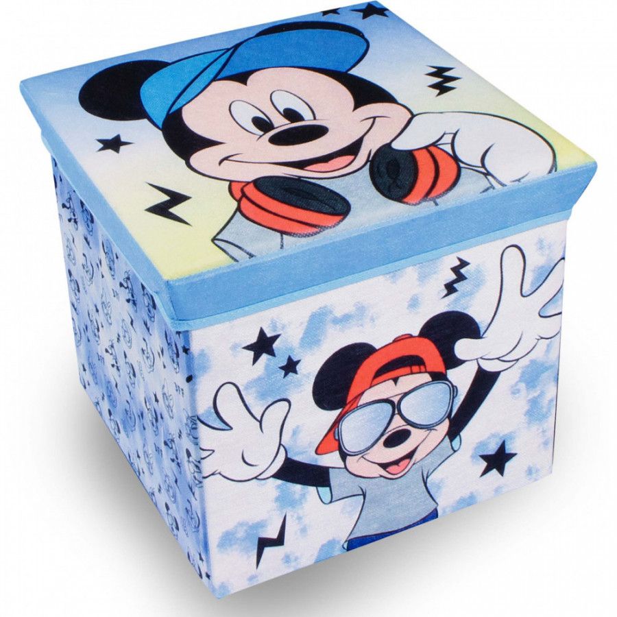 bHome Úložný box na hračky Myšák Mickey s víkem UBBH0768 - ATAN Nábytek