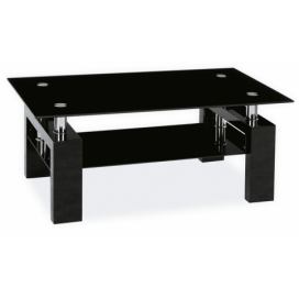 Casarredo Konferenční stolek LISA II - černý lak