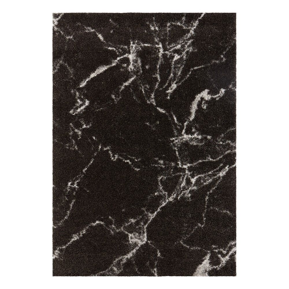 Černý koberec Mint Rugs Nomadic Mayrin, 200 x 290 cm - Bonami.cz