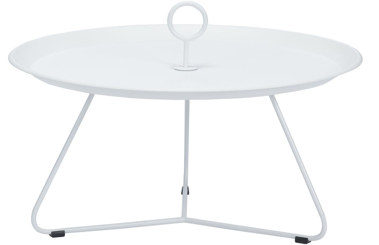 Bílý kovový konferenční stolek HOUE Eyelet 70 cm - Designovynabytek.cz