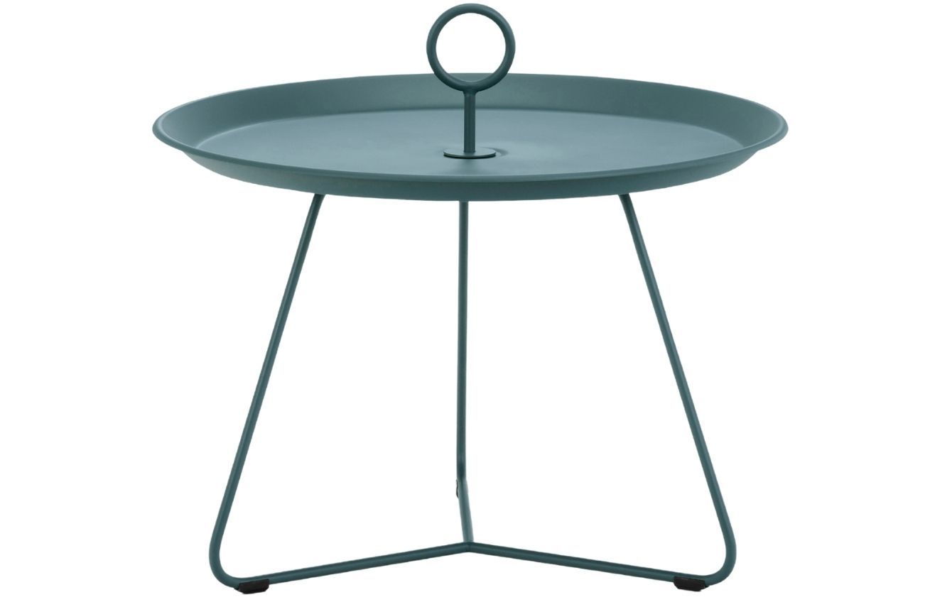 Tmavě zelený kovový konferenční stolek HOUE Eyelet 57,5 cm - Designovynabytek.cz