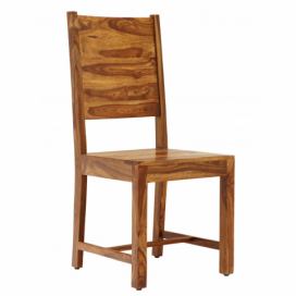 Židle s plnými zády Gani z indického masivu palisandr