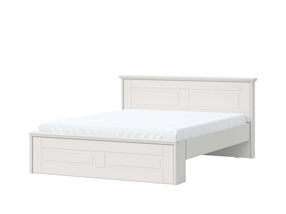 Manželská postel 160x200cm Marley - bílá/borovice - Nábytek Harmonia s.r.o.