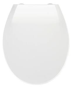 Bílé WC sedátko se snadným zavíráním Wenko Kos, 44 x 37 cm - Favi.cz