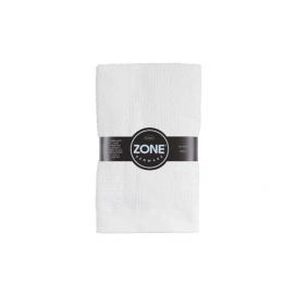 Bílý bavlněný ručník Zone Classic, 50 x 100 cm