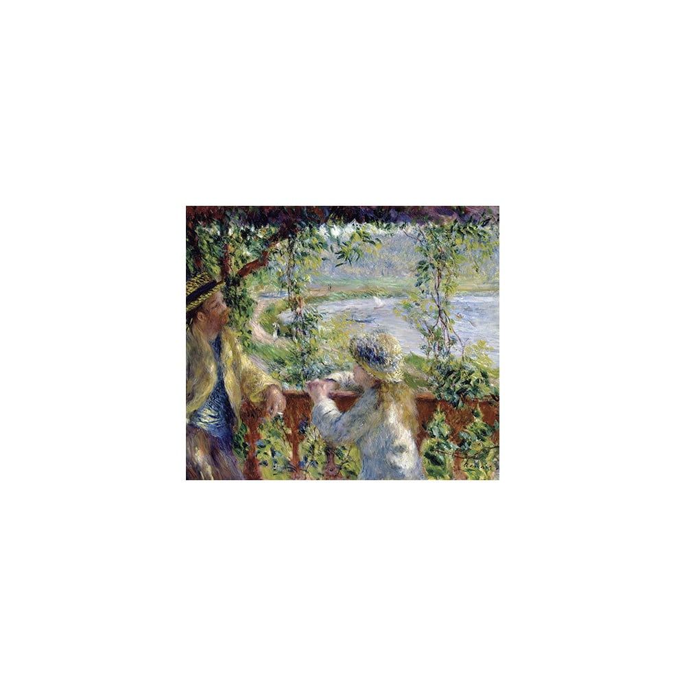 Reprodukce obrazu Auguste Renoir - By the Water, 50 x 45 cm - Bonami.cz
