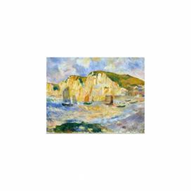 Reprodukce obrazu Auguste Renoir - Sea and Cliffs, 90 x 70 cm Bonami.cz