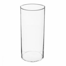 Atmosphera Skleněná váza CYLINDER, 30 cm