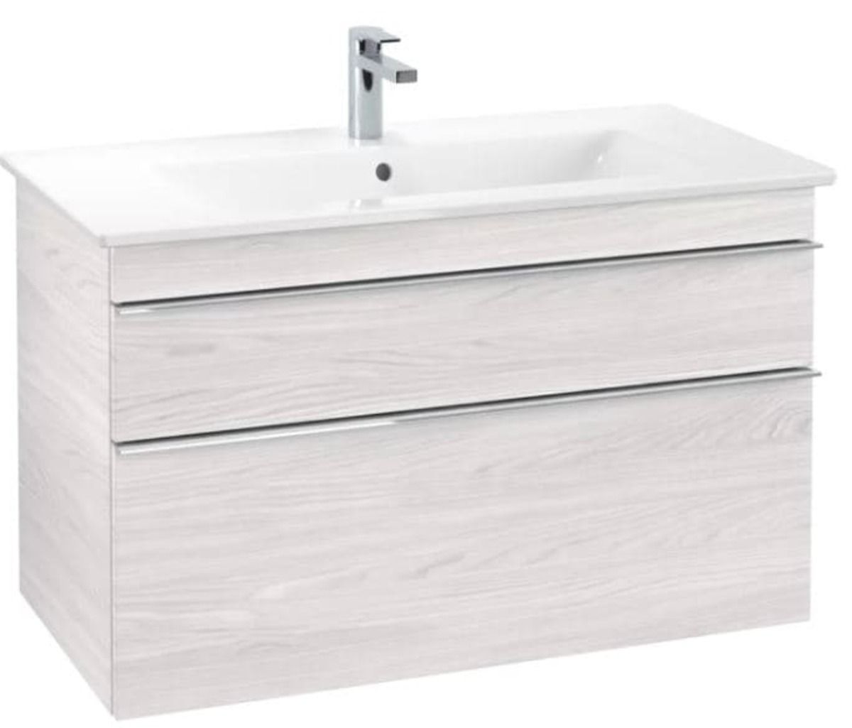 Koupelnová skříňka pod umyvadlo Villeroy&Boch Venticello 95x59x48 cm bílá A92601E8 - Siko - koupelny - kuchyně