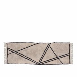 Hnědý koberec 70x200 cm Strib - Villa Collection