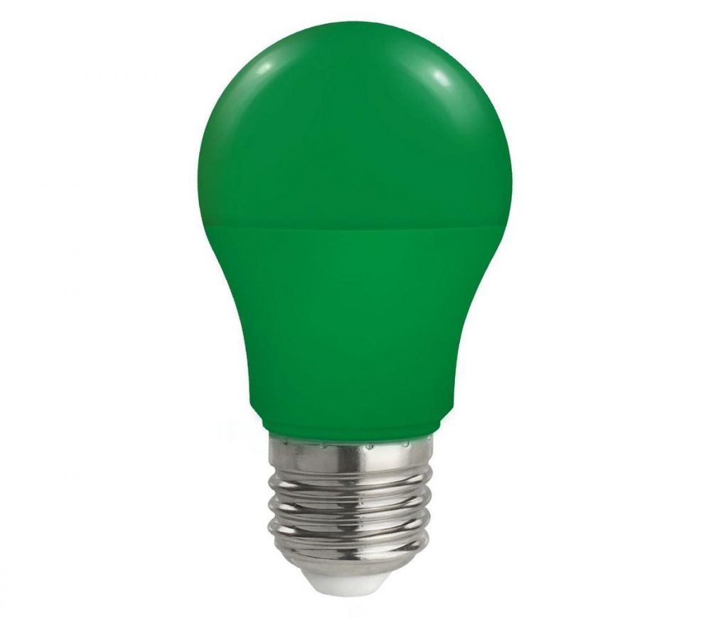  LED Žárovka A50 E27/4,9W/230V zelená  -  Svět-svítidel.cz