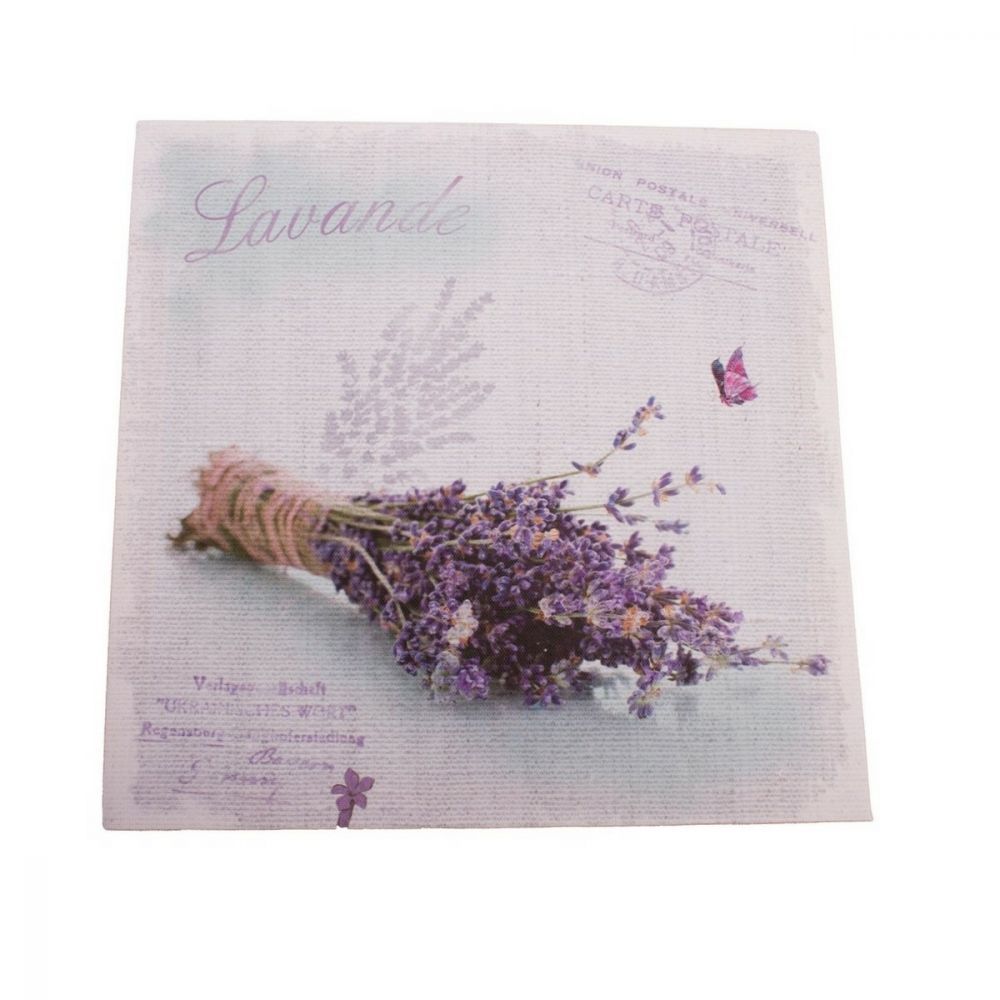 Obraz na plátně Lavender letter, 28 x 28 cm - 4home.cz