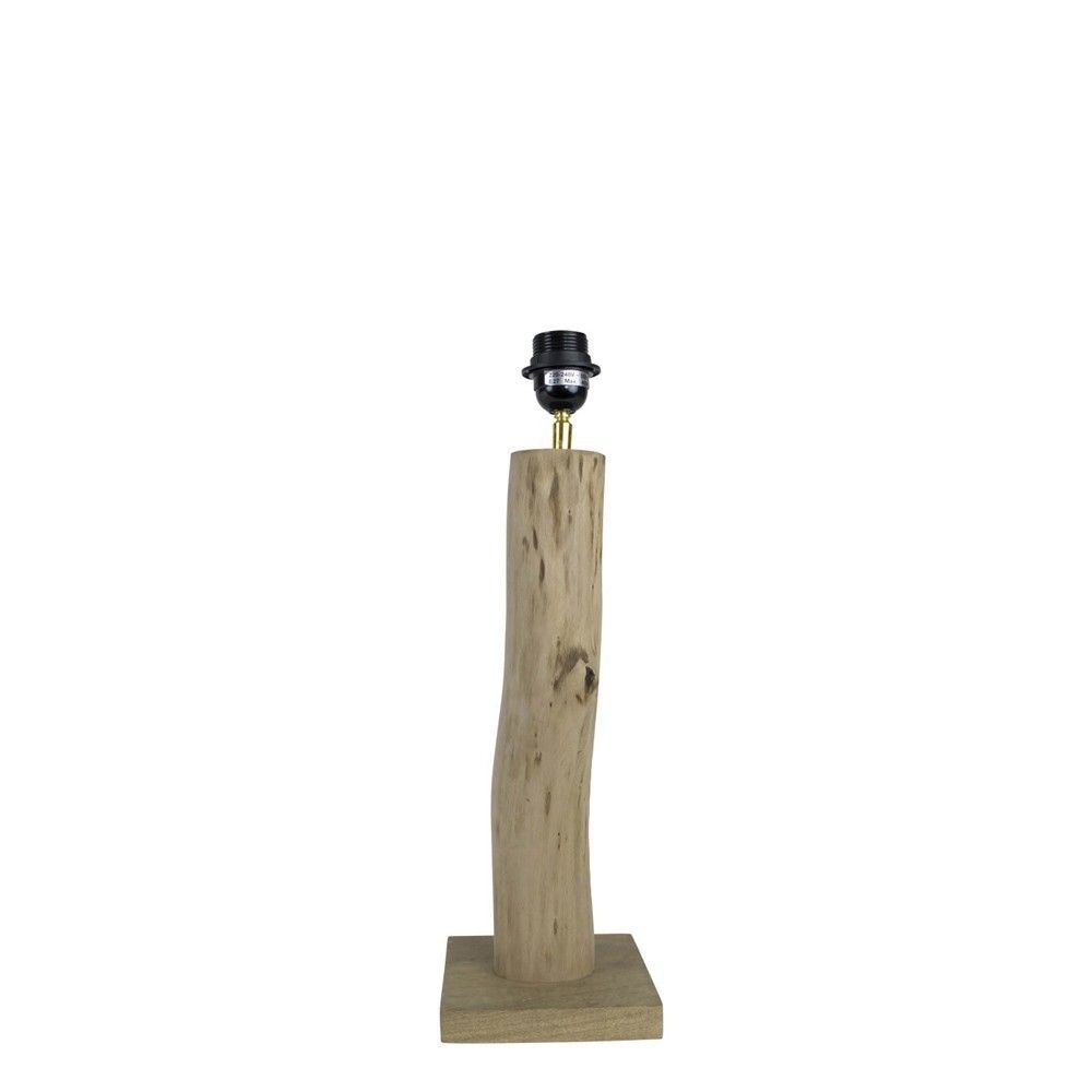 Dřevěná základna ke stolní lampě Eukalyptus - 10*10*50cm Mars & More - LaHome - vintage dekorace