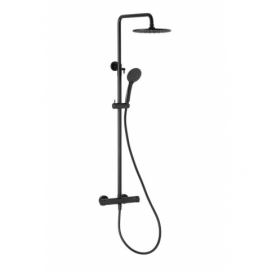 KFA - LUNA termostatický sprchový set, černá 5716-920-81