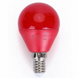  B.V. LED Žárovka G45 E14/4W/230V červená -  
